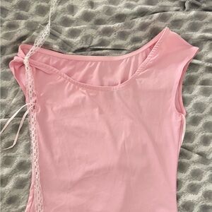 Edikted Pink Off-Shoulder Camisole